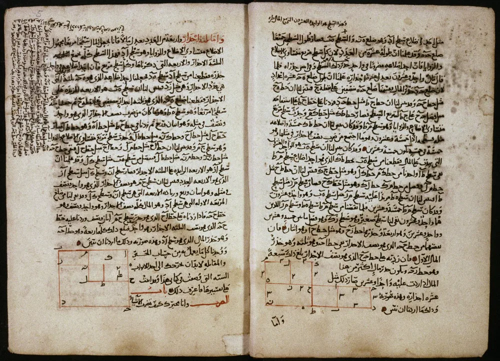 Al-Khwarizmi's algebra historical image 1