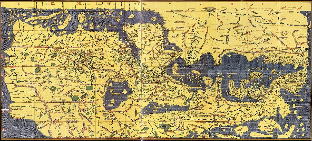 Al-Idrisi's world map historical image 1