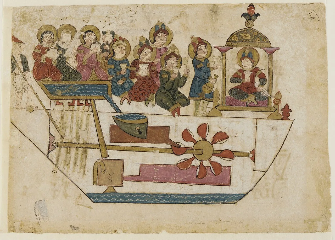 Al-Jazari's automata historical image 1