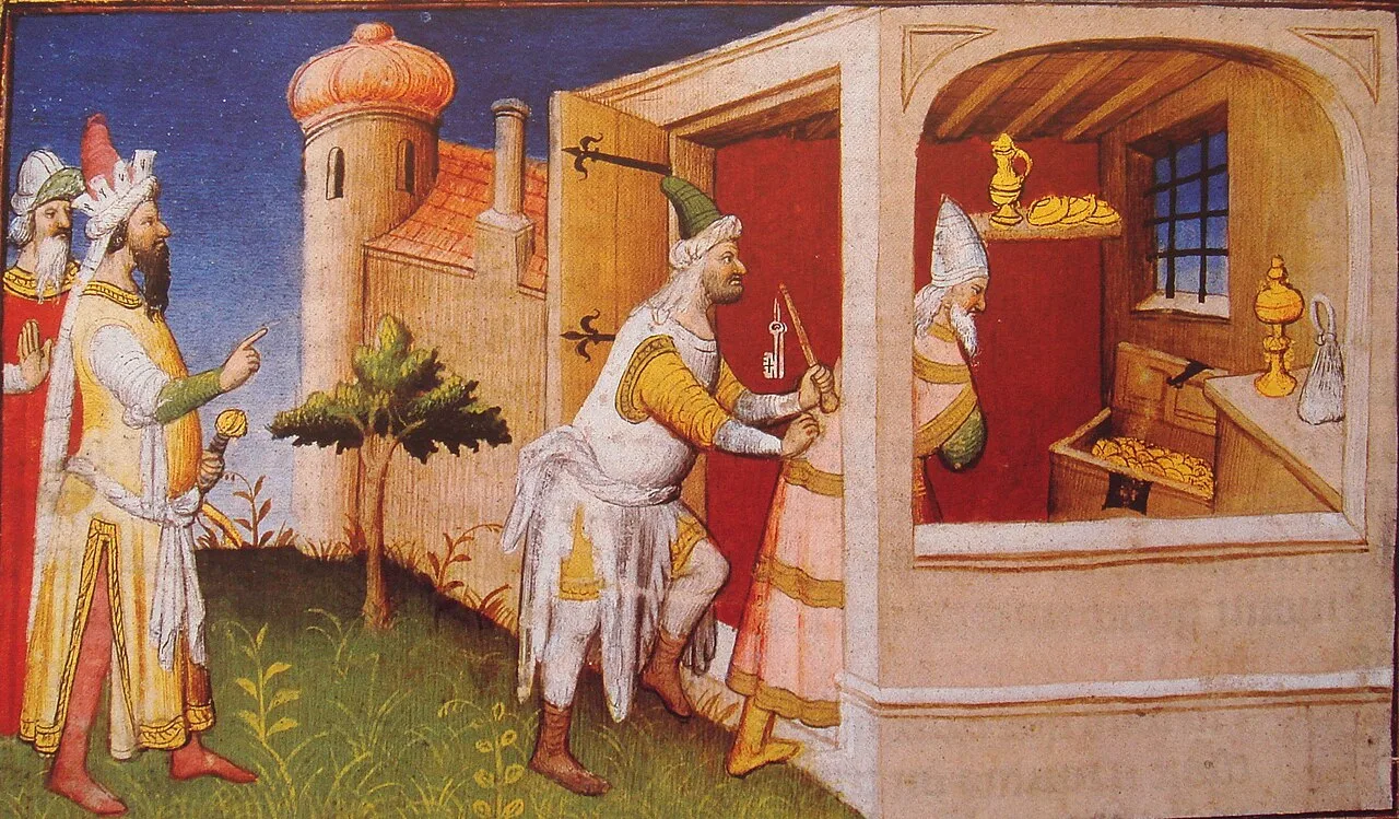 Mongol sack of Baghdad historical image 1