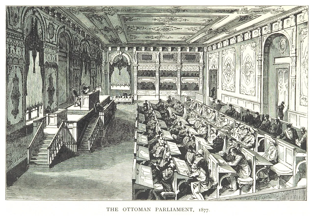 Ottoman constitution historical image 1