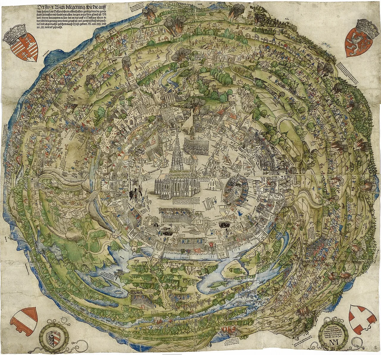 First siege of Vienna historical image 1