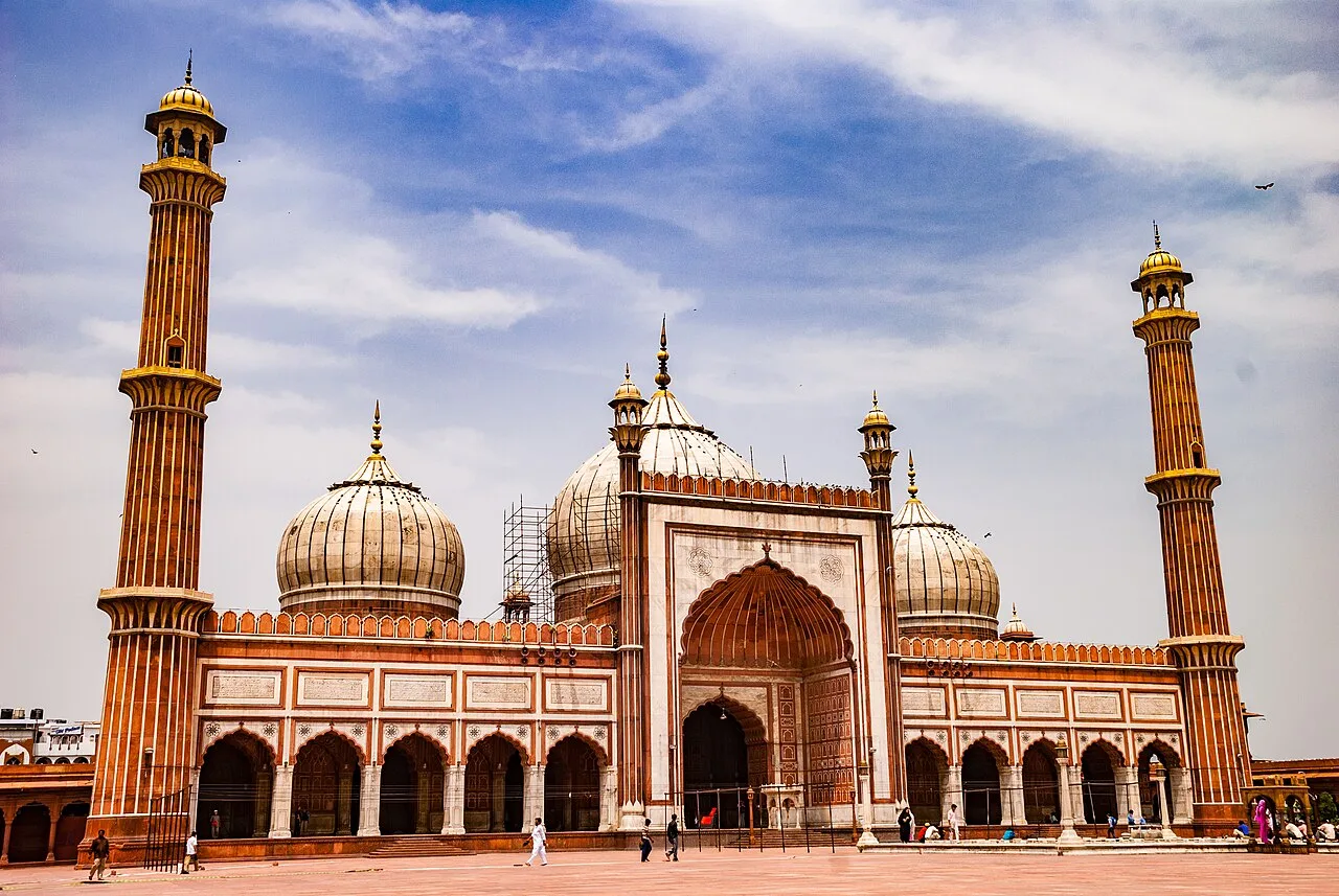 Jama Masjid of Delhi historical image 1