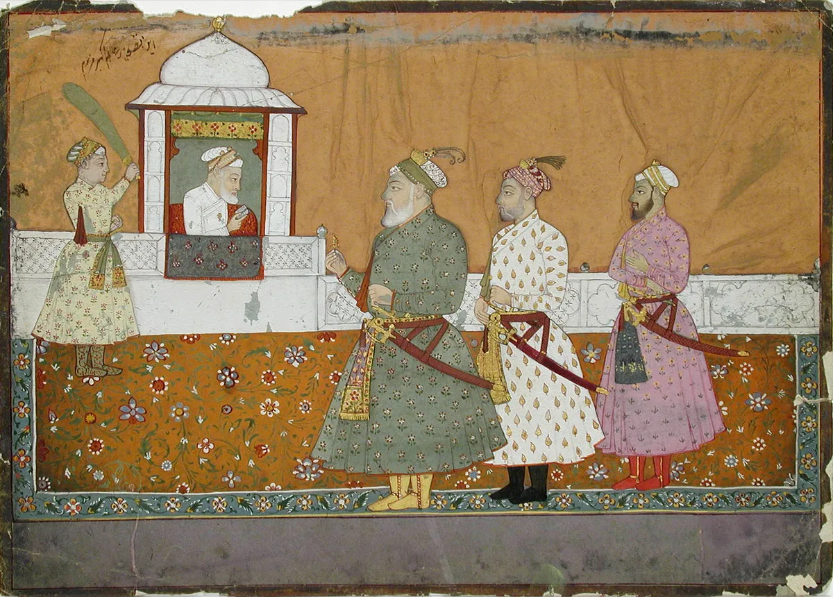 Death of Aurangzeb historical image 1