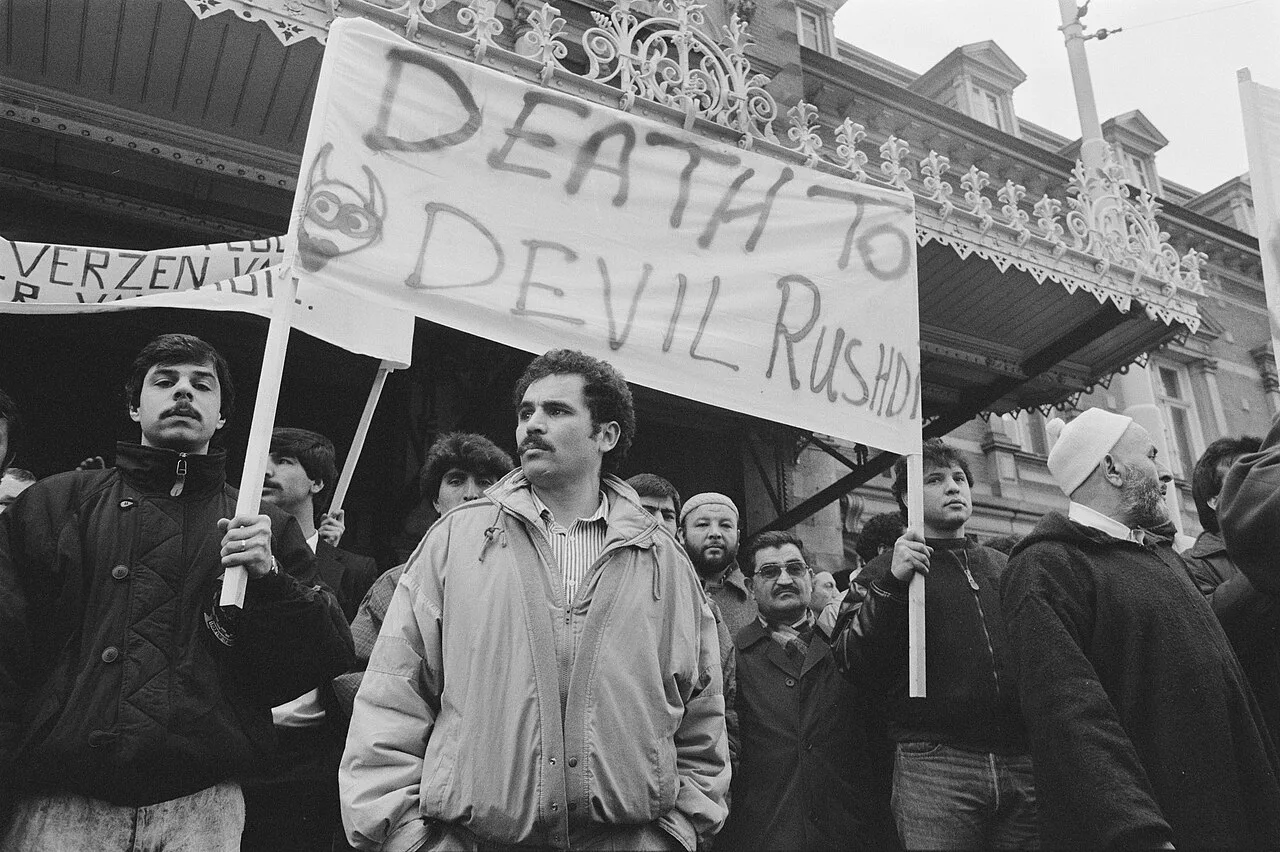 Satanic Verses fatwa historical image 1