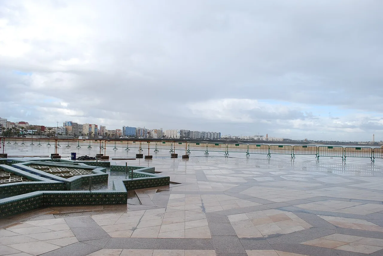 Hassan II Mosque historical image 1
