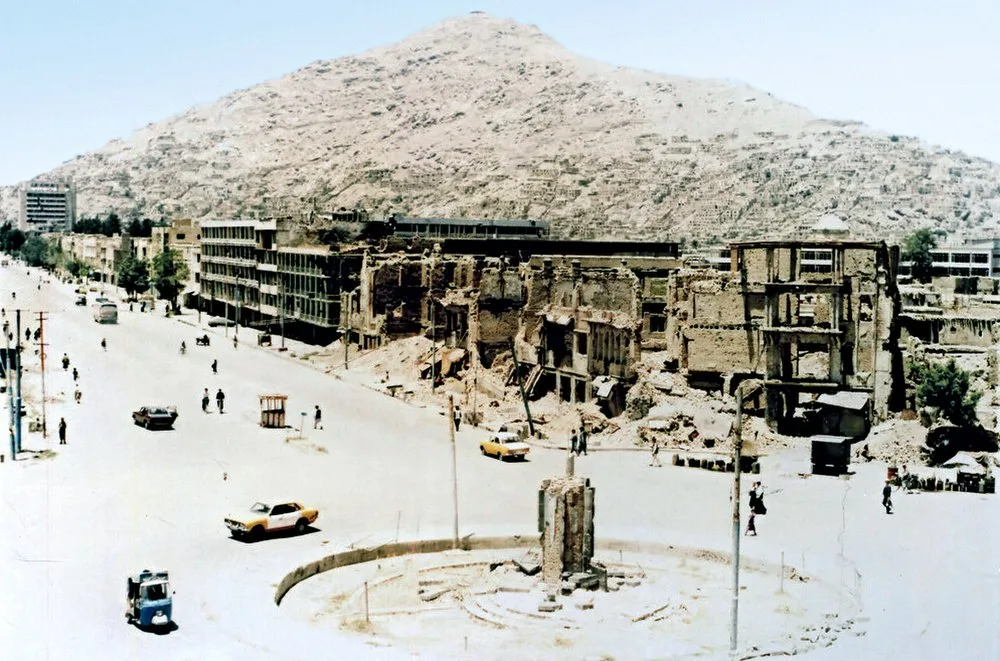 Taliban take Kabul historical image 1