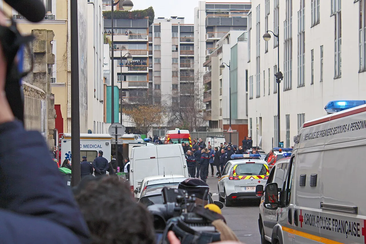 Charlie Hebdo attack historical image 1