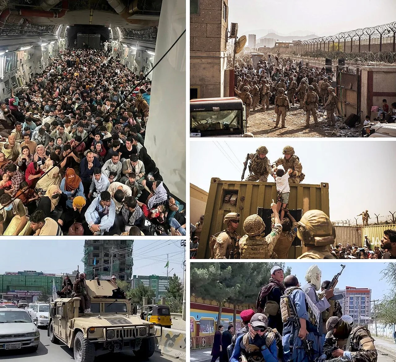 Taliban retake Kabul historical image 1