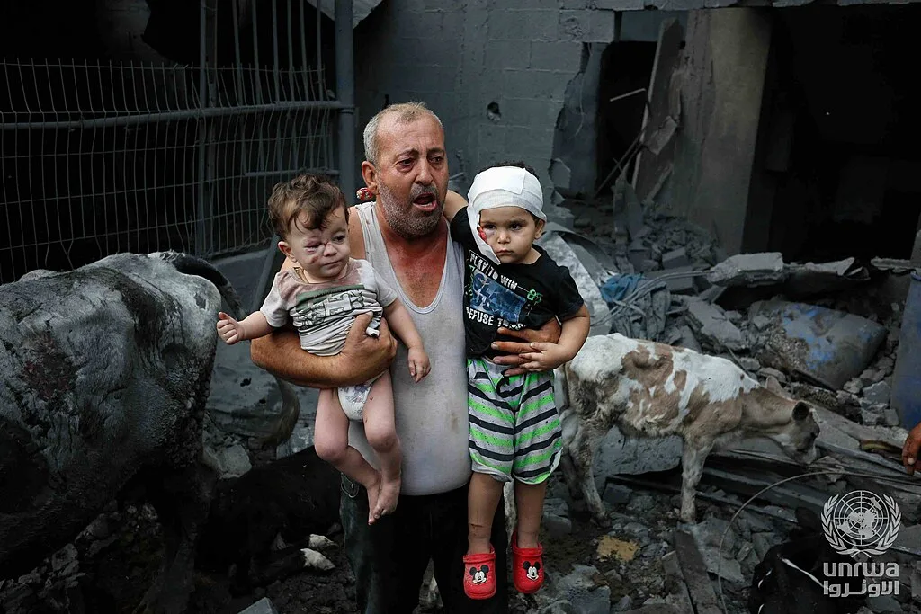 Gaza war historical image 1