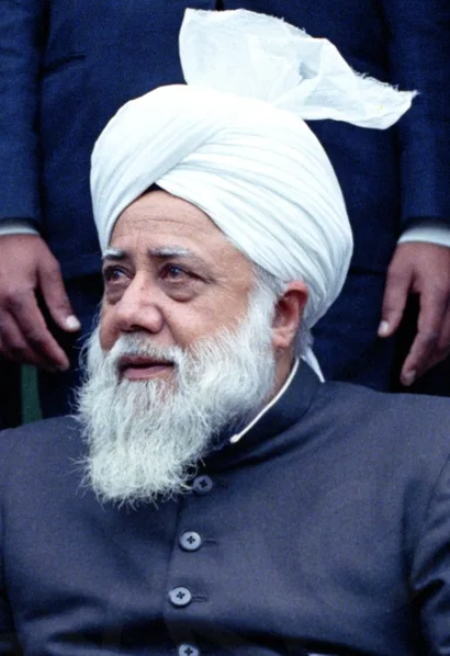 Portrait of Mirza Nasir Ahmad