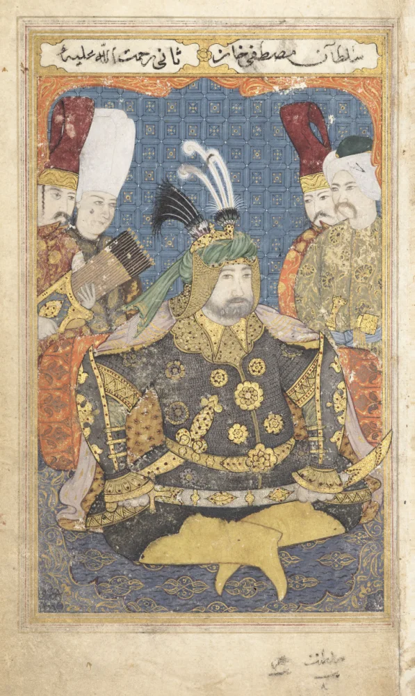 Portrait of Mustafa II
